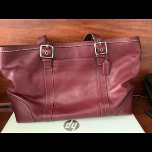 Coach Tote, leather, Authentic